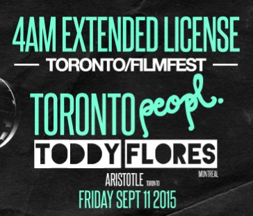 Toronto Peopl. | DJ Toddy Flores